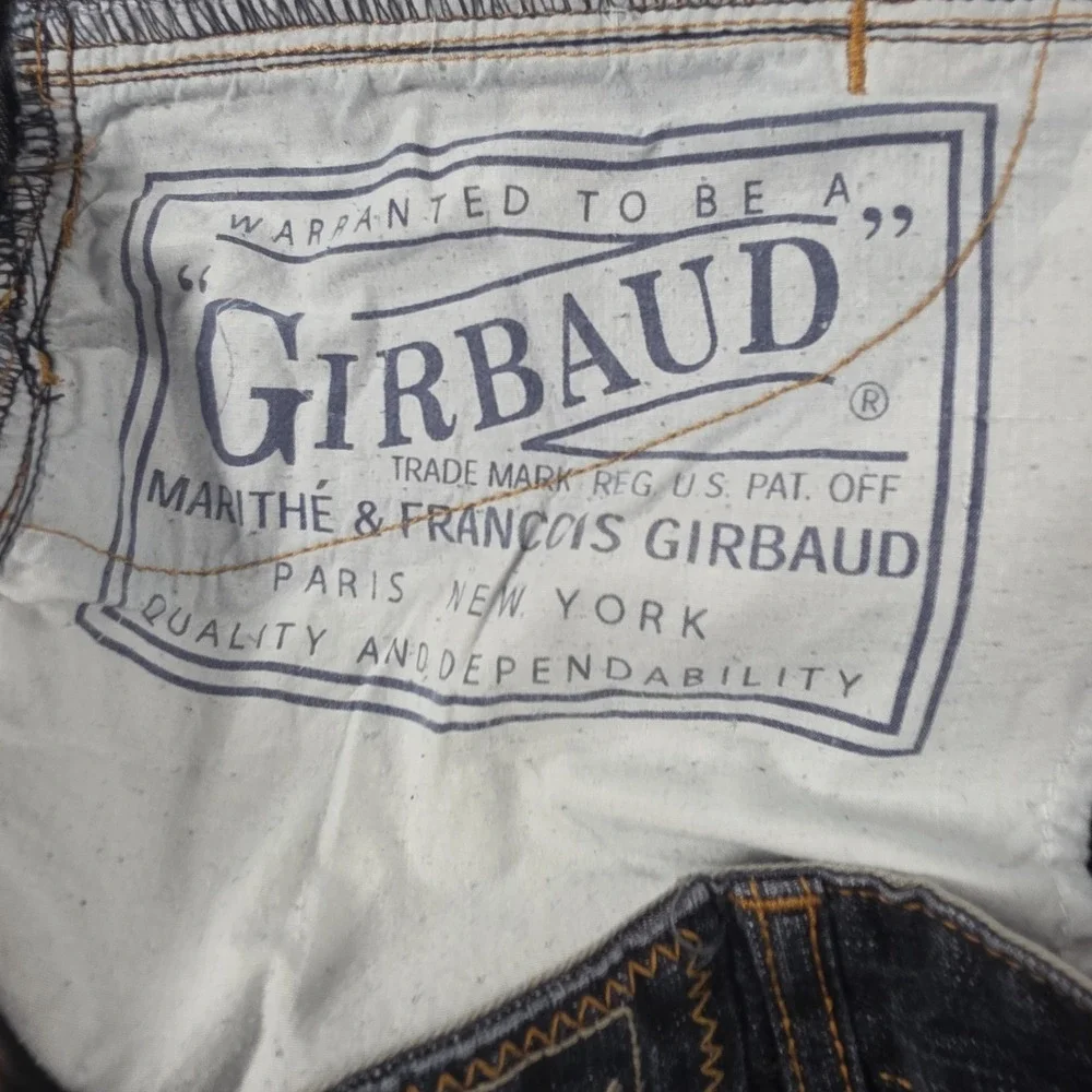 Le Jean De Marithe Francois Girbaud Shorts Mens 38 Dark Wash Vintage Y2K Baggy